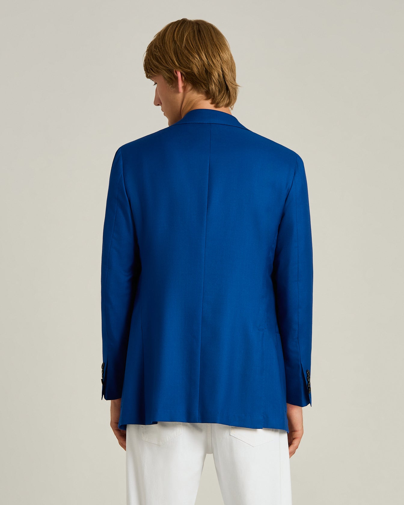 CASHMERE AND SILK SINGLE-BREASTED JACKET