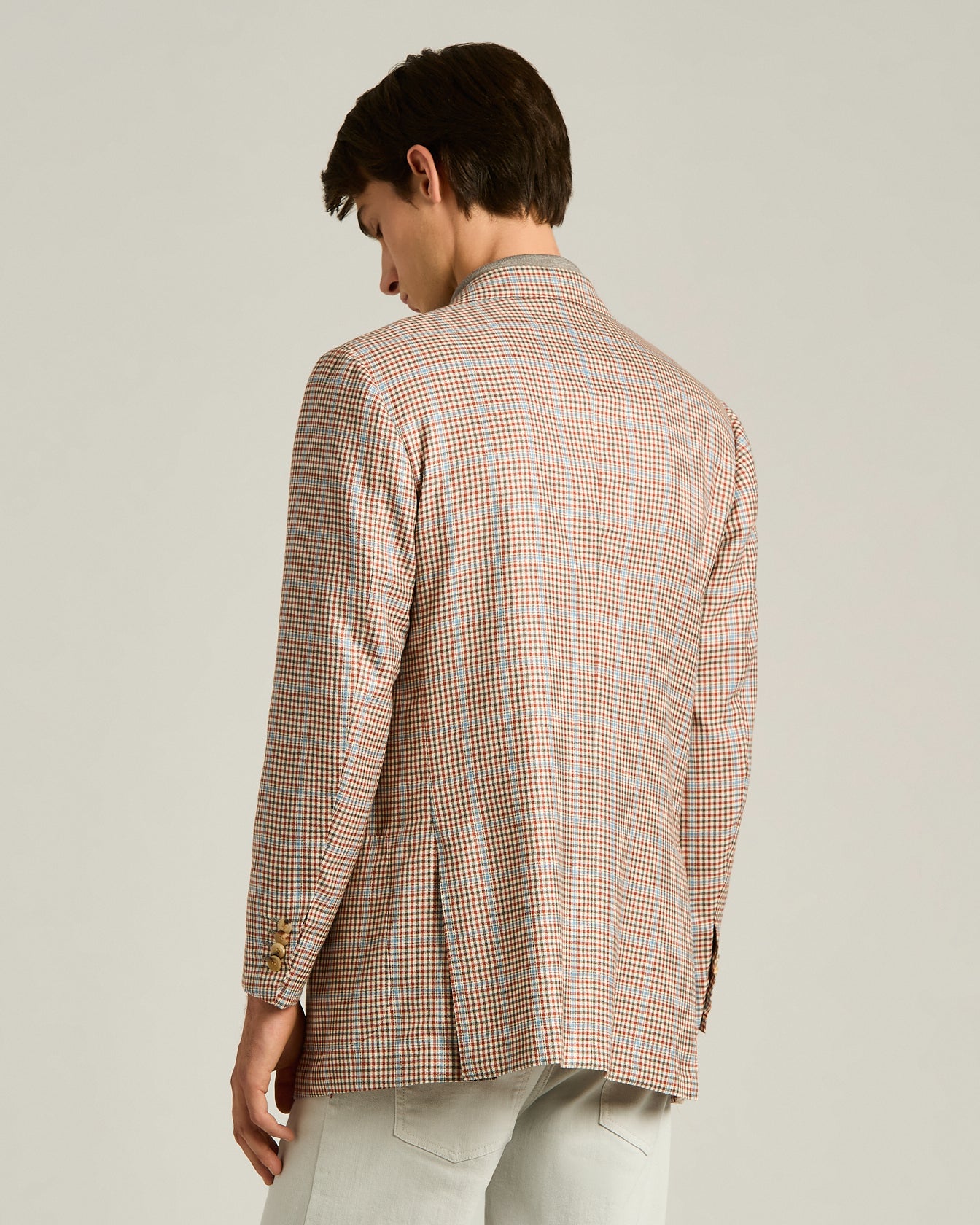 CASHMERE AND SILK SINGLE-BREASTED JACKET