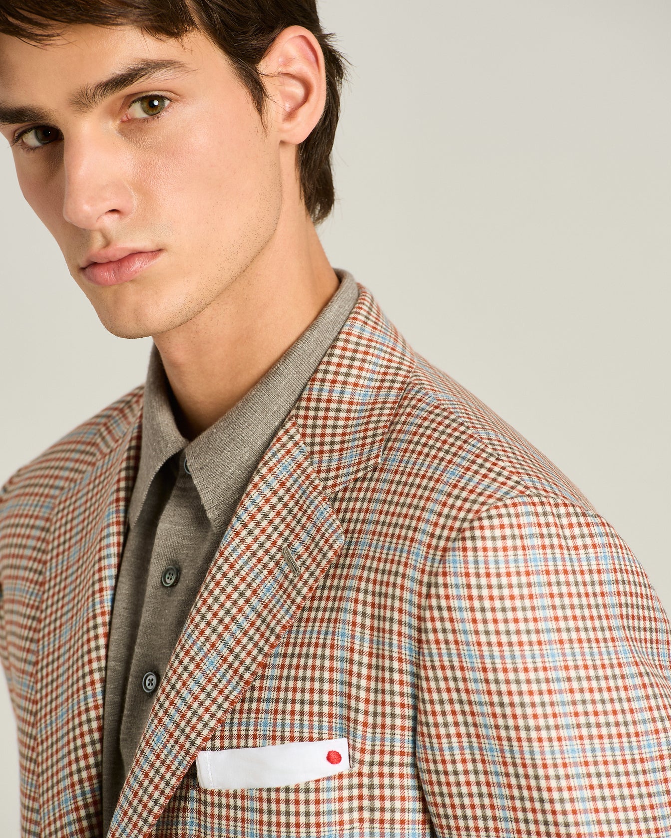 CASHMERE AND SILK SINGLE-BREASTED JACKET