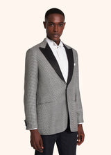 Kiton black dinner jacket for man, in cashmere 2