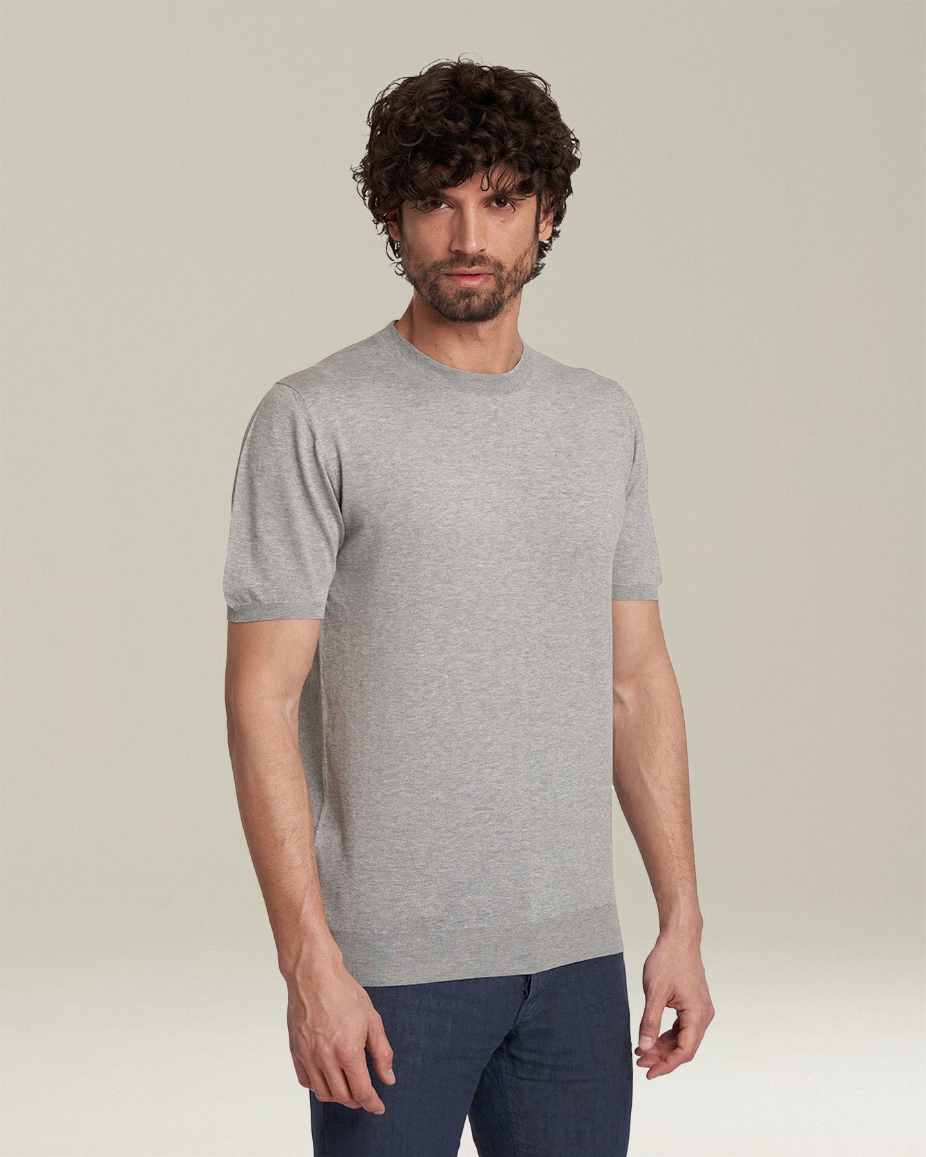 JERSEY ROUND NECK COTTON