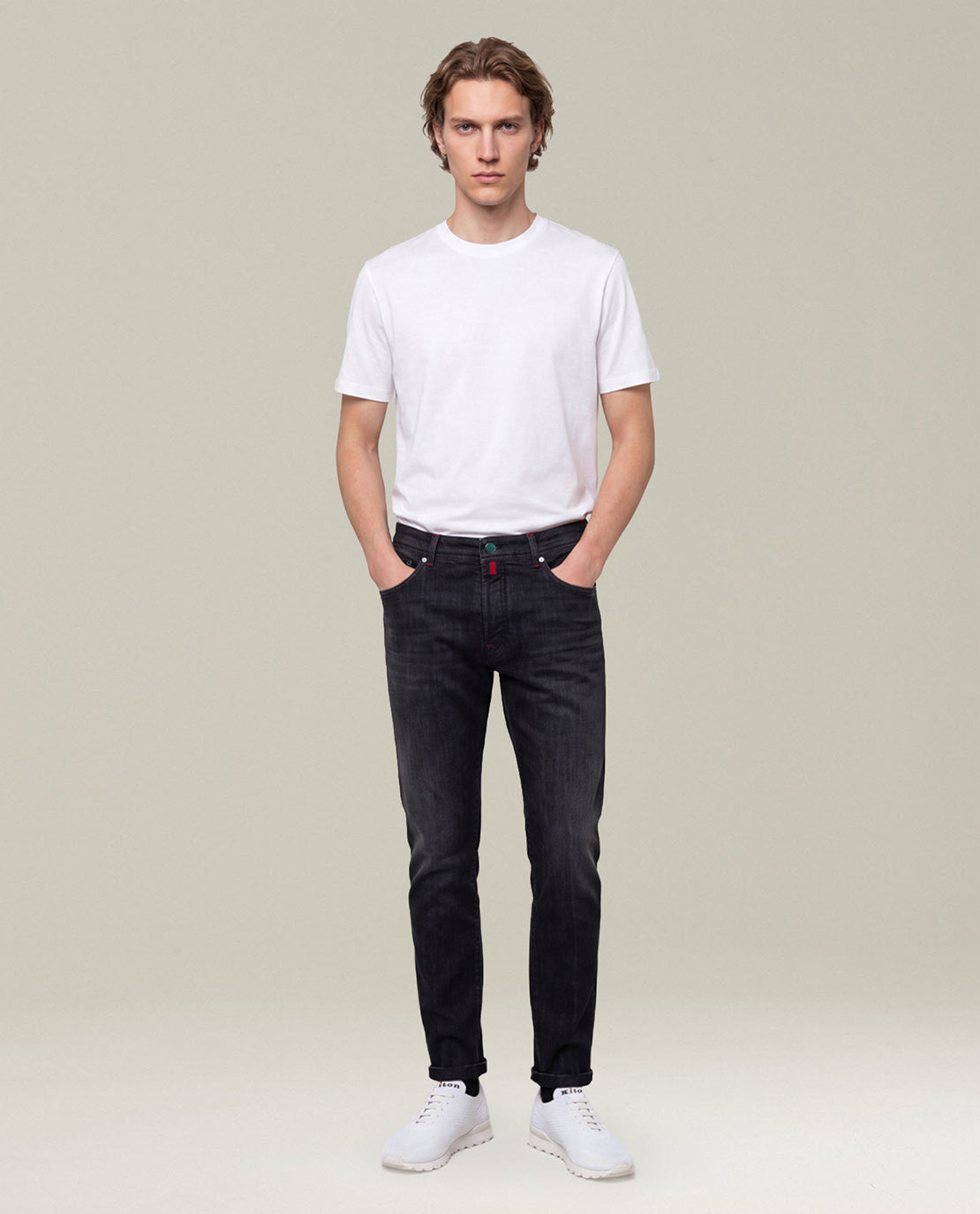 WHITE MILANO COTTON T-SHIRT