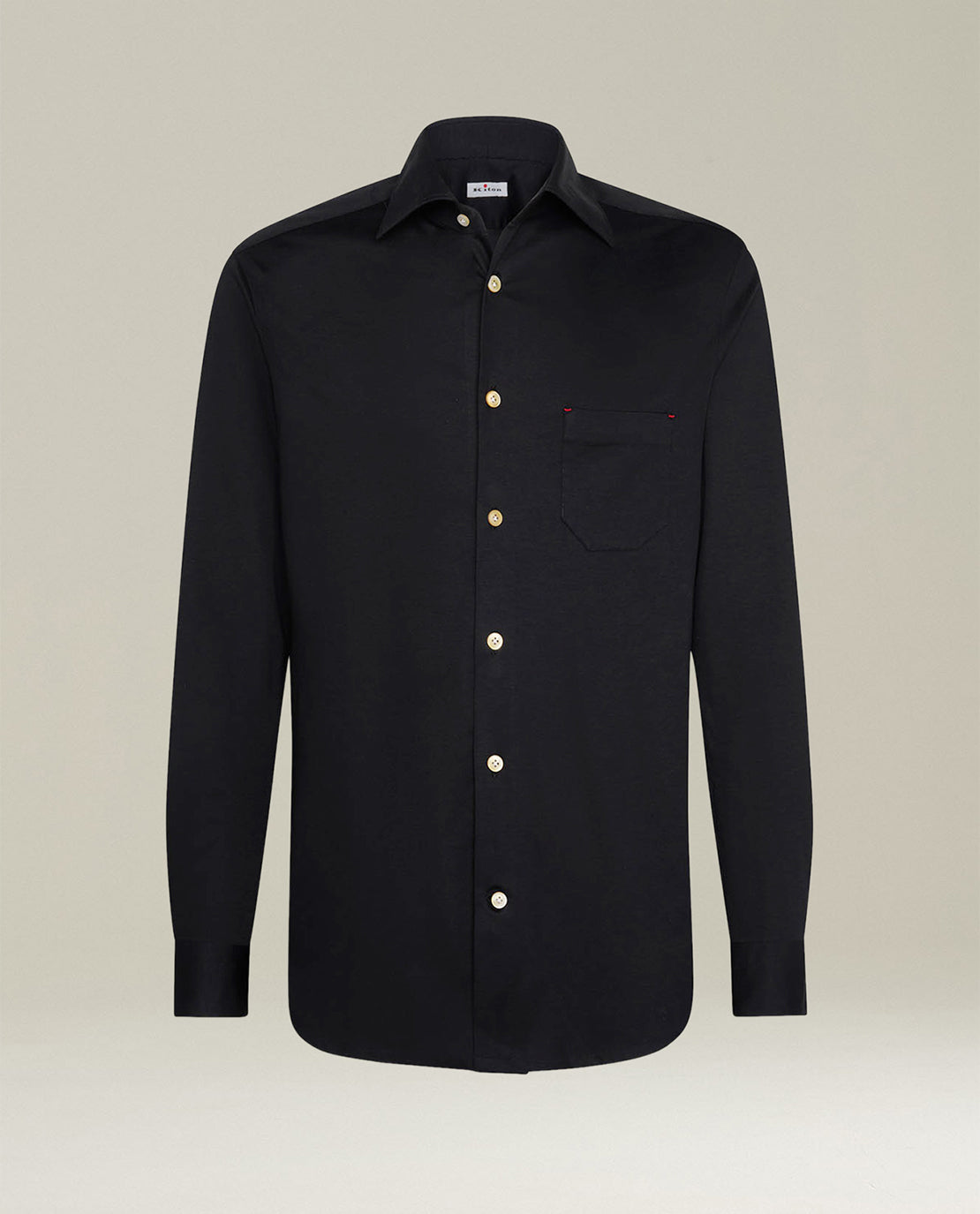 BLACK NERANO PURE COTTON SHIRT