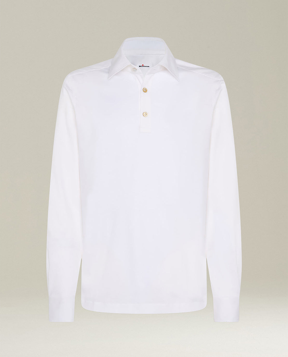 WHITE POSITANO COTTON SHIRT