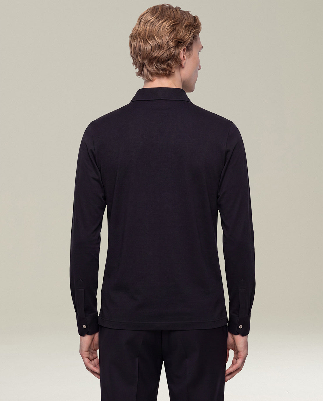 BLACK POSITANO COTTON SHIRT