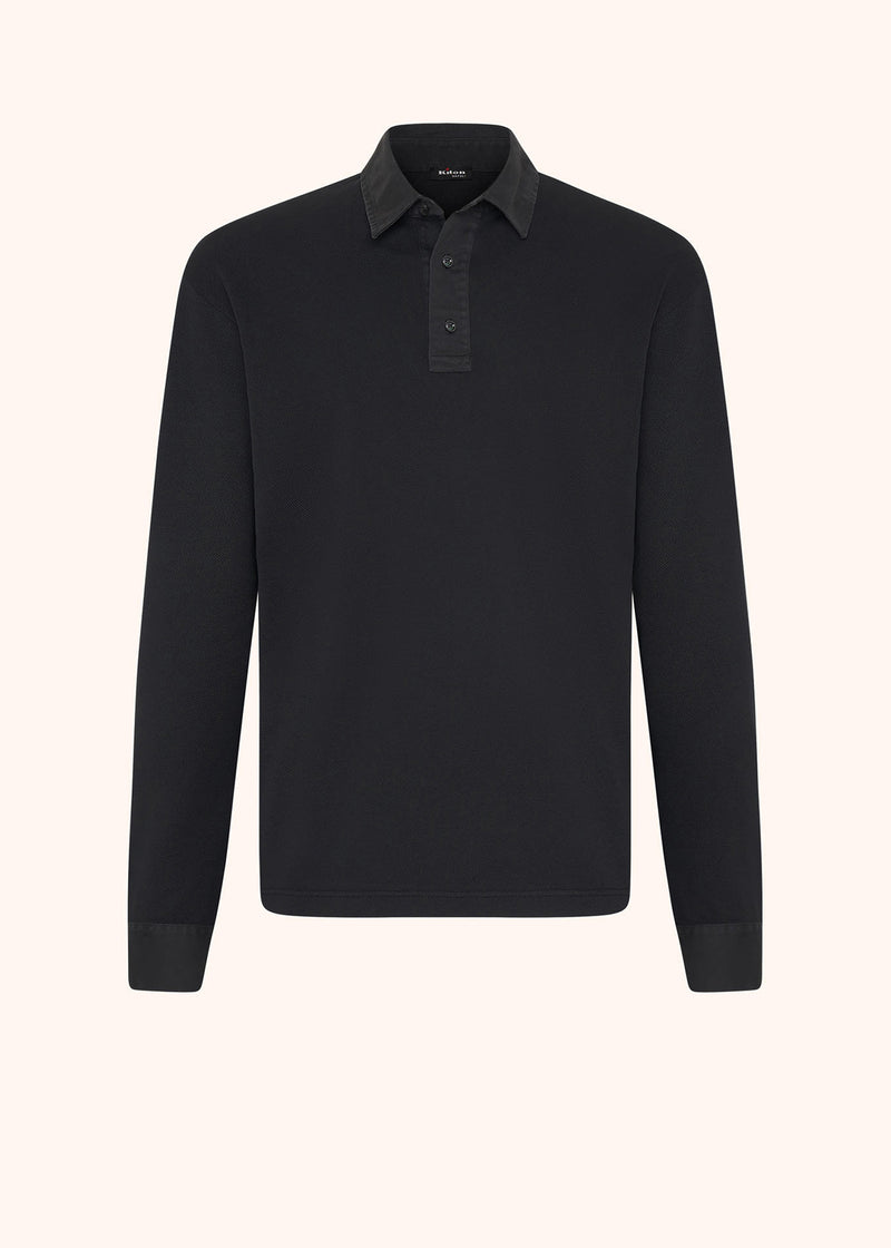 MONOCHROME JERSEY POLO SHIRT