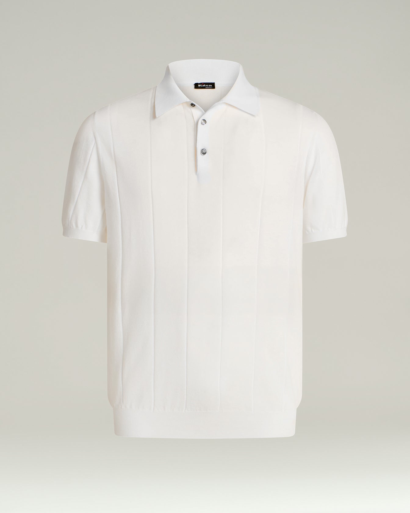 PURE COTTON SHORT-SLEEVED POLO SHIRT