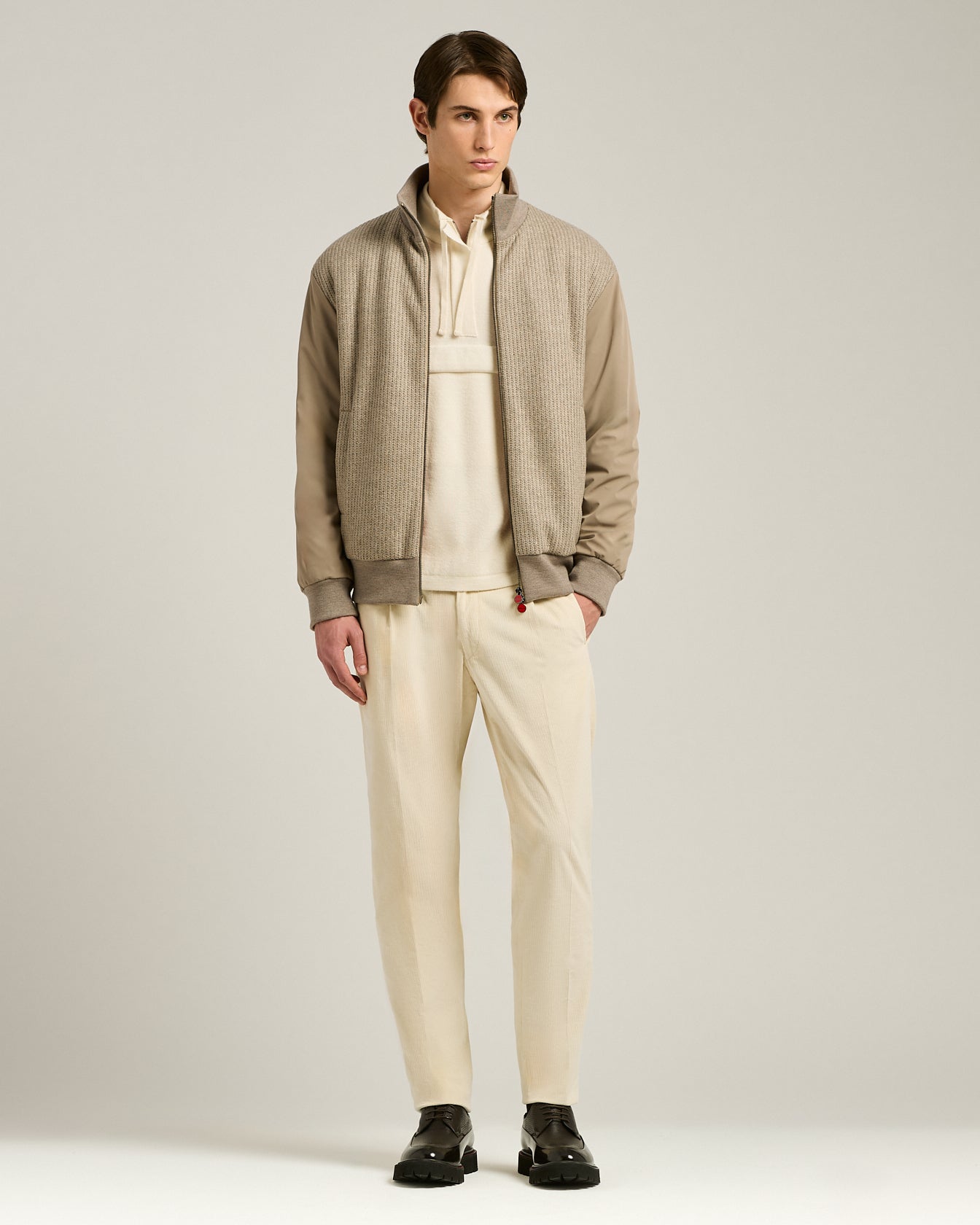 PURE CASHMERE TURTLENECK SWEATSHIRT