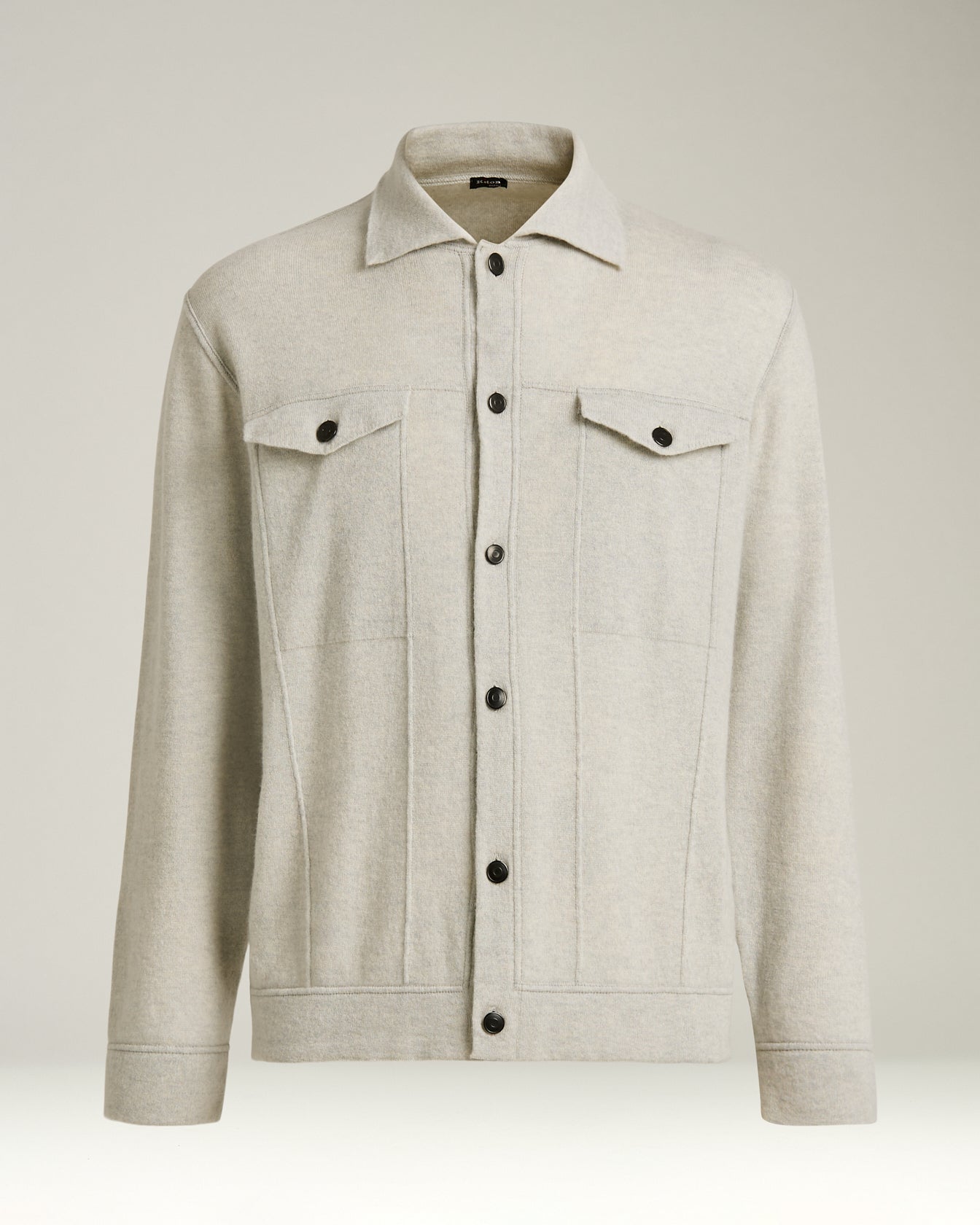 PURE CASHMERE OVERSHIRT