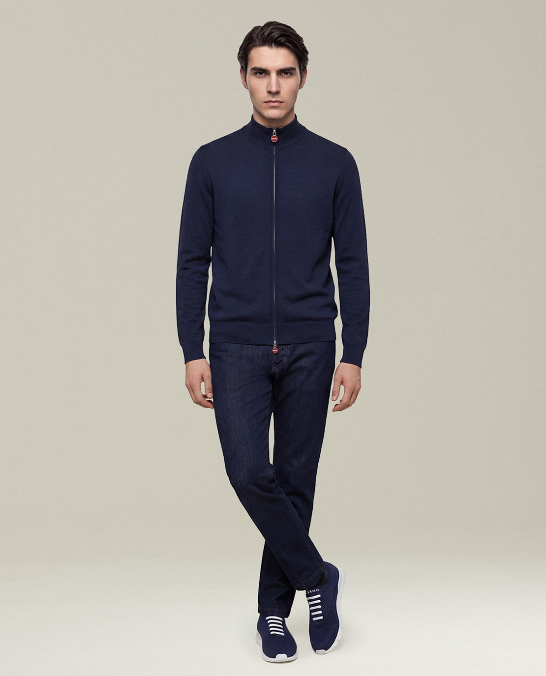 NAVY BLUE WOOL JACKET