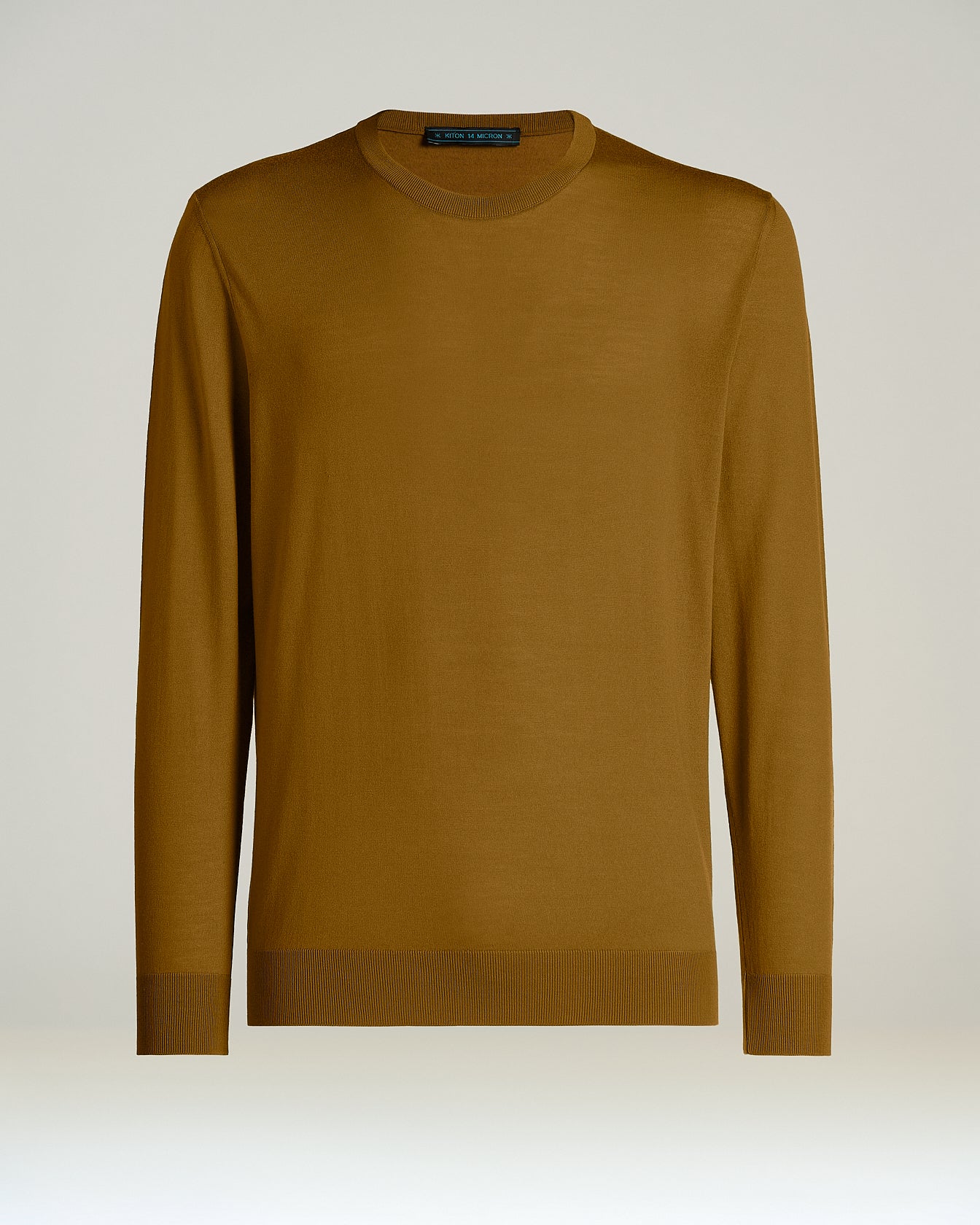 14 MICRON WOOL CREW NECK SWEATER