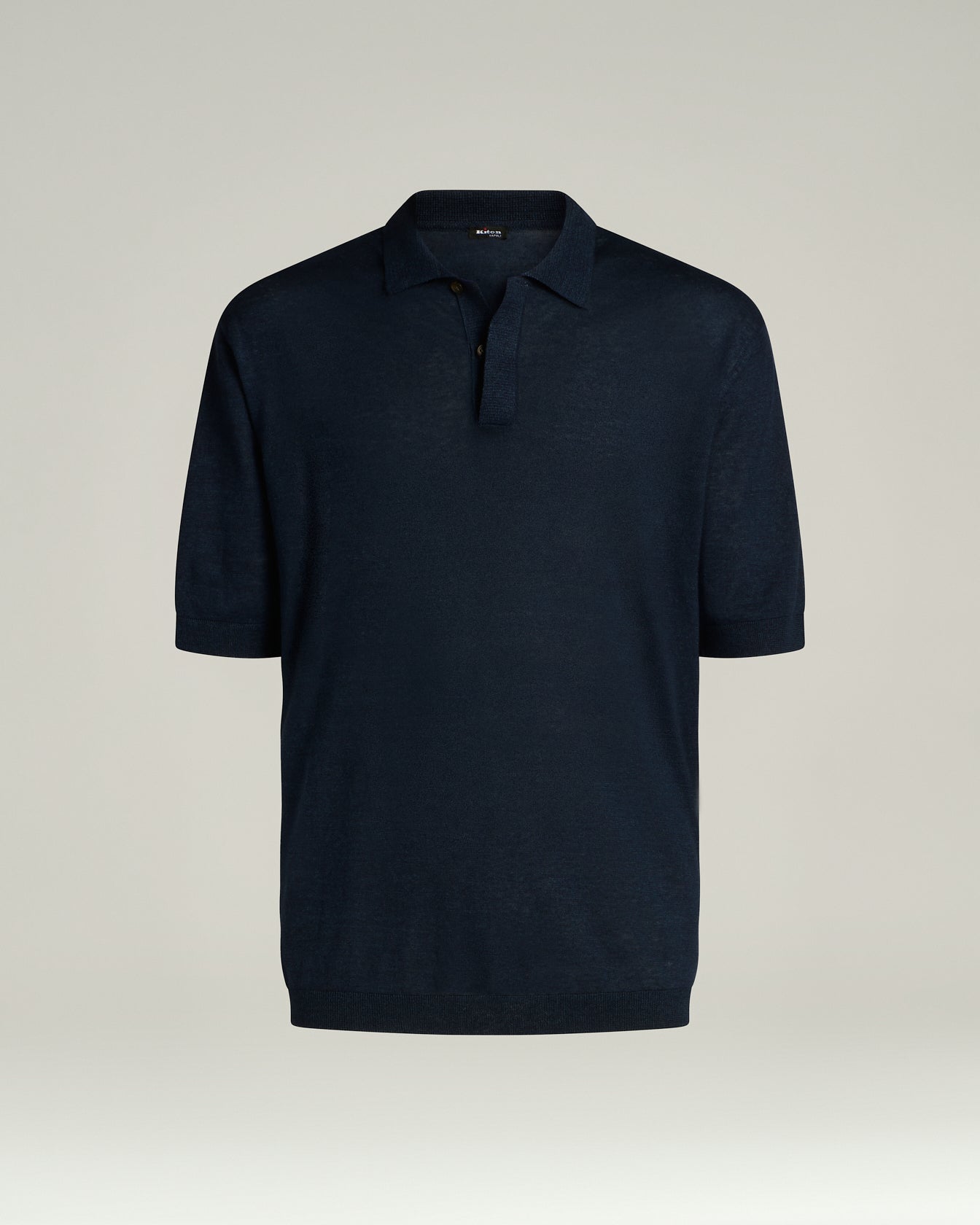 LIGHTWEIGHT KNIT SHORT-SLEEVED POLO SHIRT