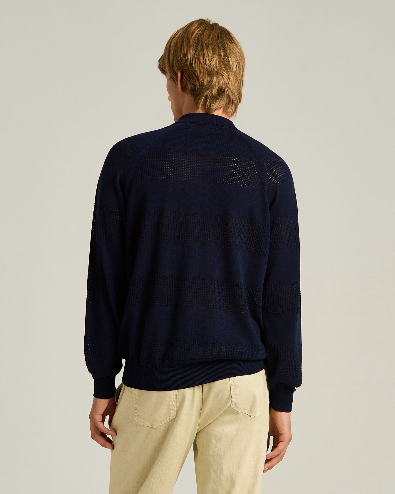 LONG-SLEEVED ZIPPED BOMBER JACKET