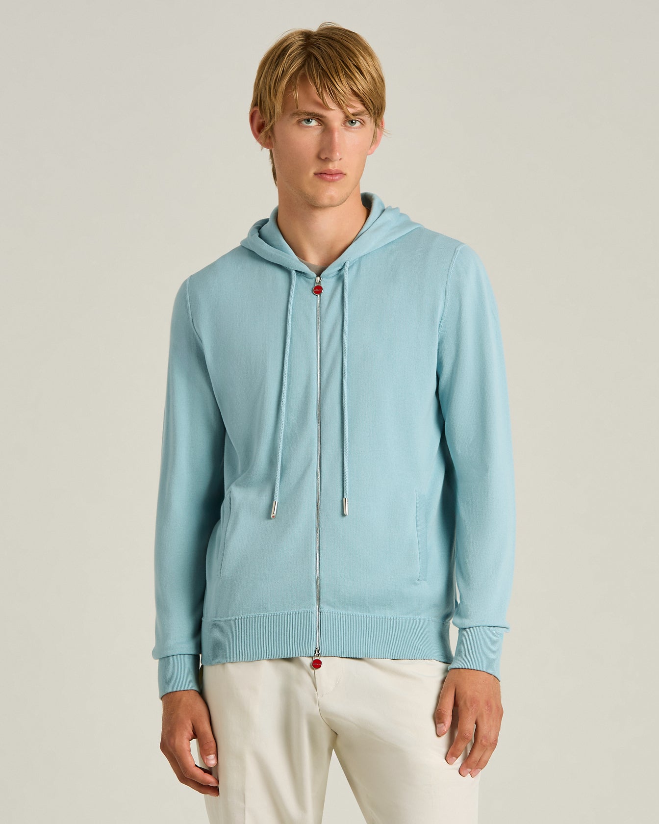 PURE COTTON HOODED SWEATSHIRT