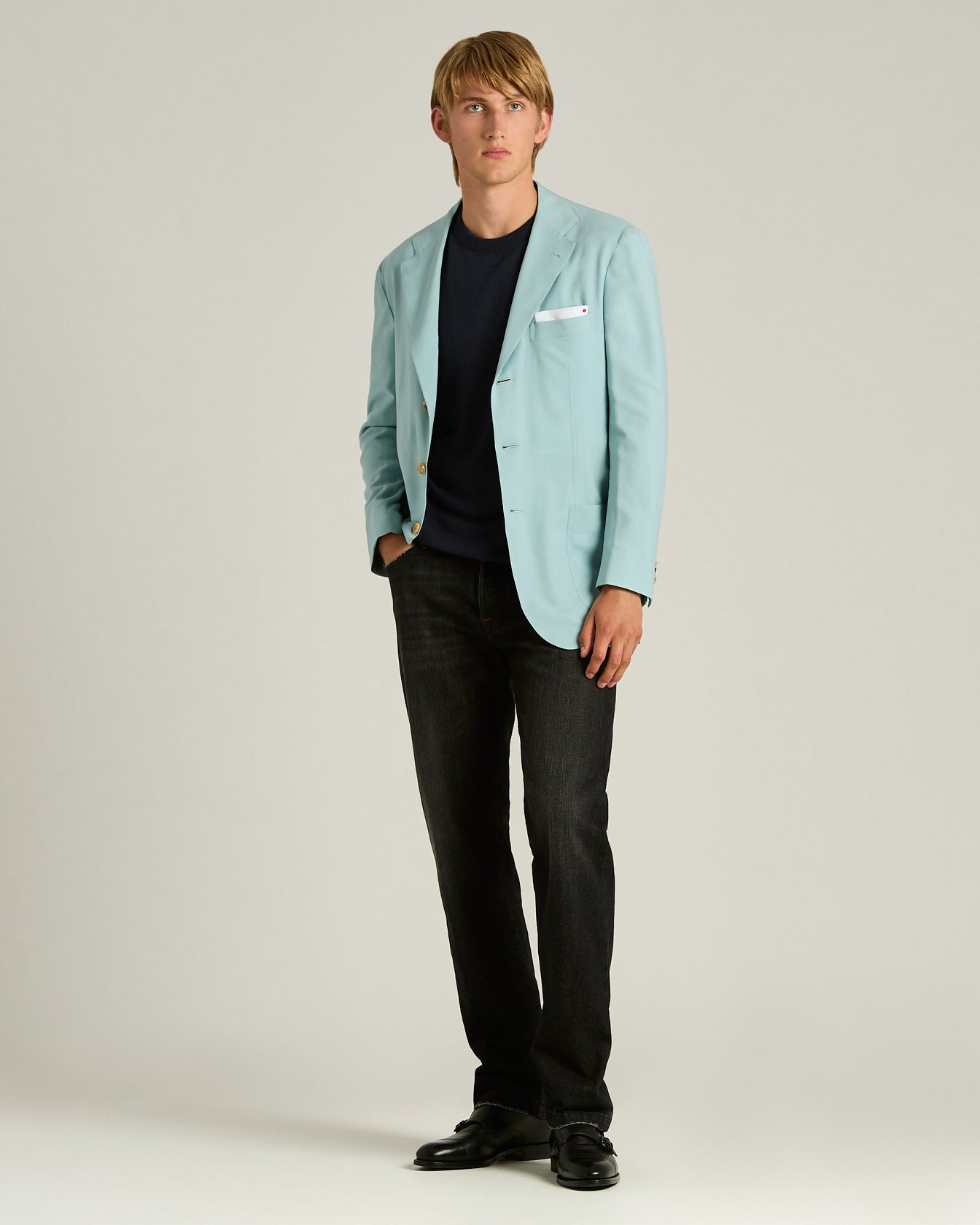 PURE CASHMERE CREW NECK SWEATER