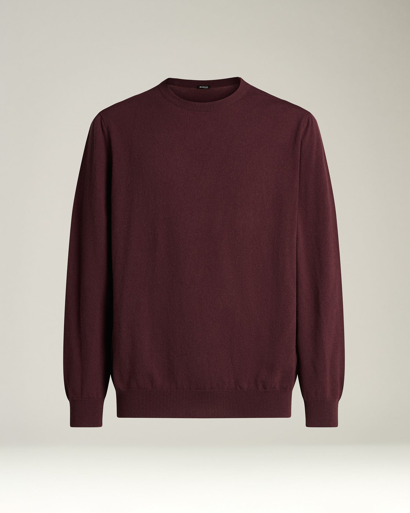 PURE CASHMERE CREW NECK SWEATER