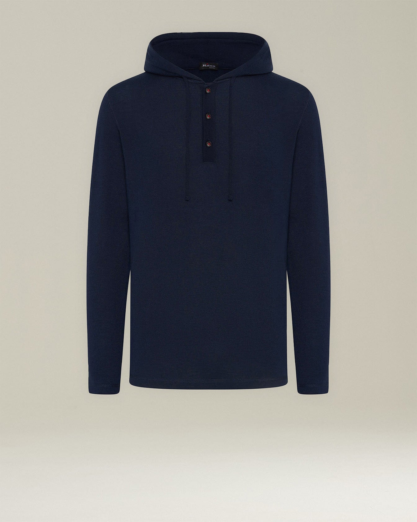 CASHMERE AND SILK HOODED TOP