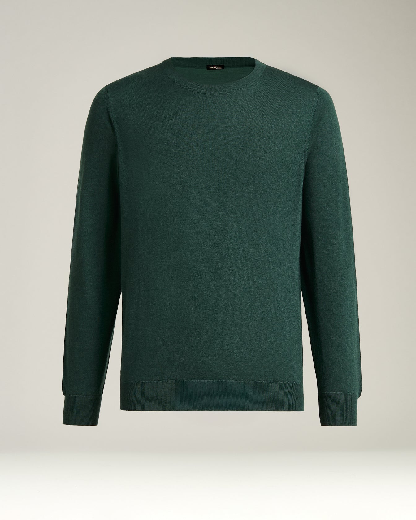 CASHMERE AND SILK CREW NECK TOP