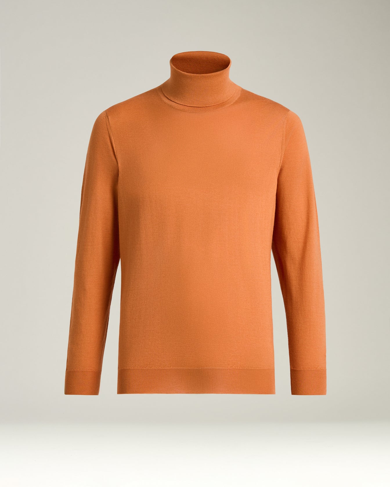 CASHMERE AND SILK POLO NECK TOP