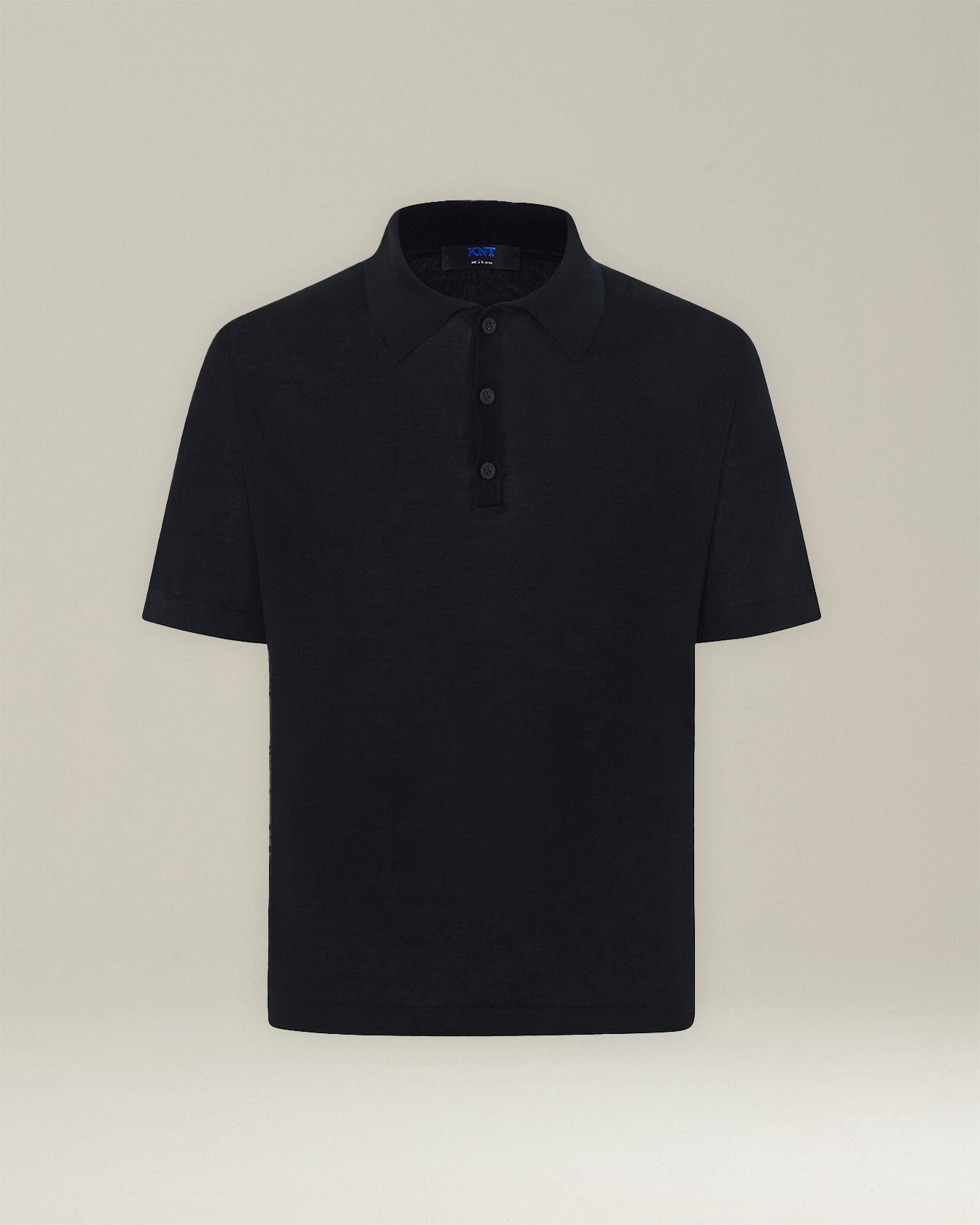 DELUXE WOOL AND SILK POLO SHIRT