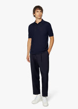 DELUXE WOOL AND SILK POLO SHIRT