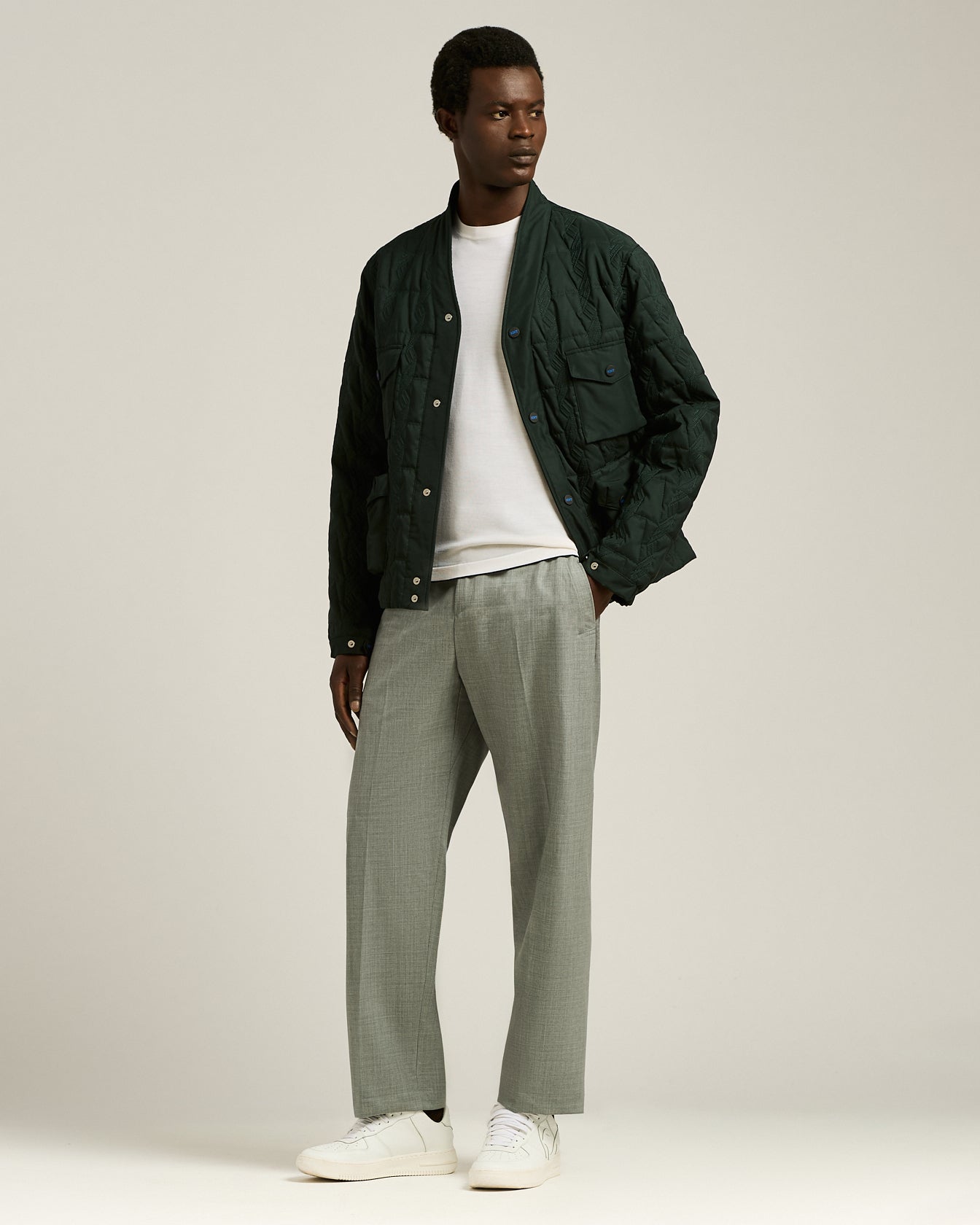 EXTRA FINE WOOL LONG-SLEEVED T-SHIRT