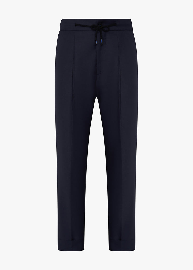 WOOL RELAXED TROUSERS