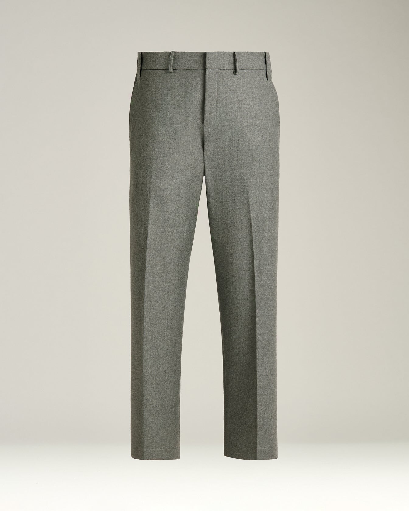 TAILORED COMPACT WOOL TROUSERS