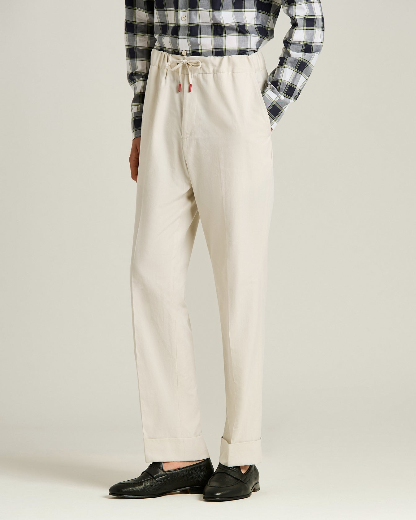 Men's Fine Tailored Made in Italy Trousers | Kiton
