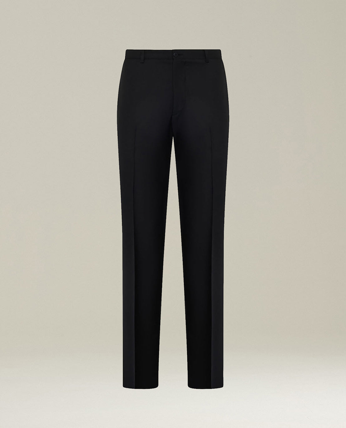 BLACK 150’S WOOL TROUSERS