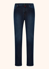 DENIM AND CASHMERE TAILORED JEANS