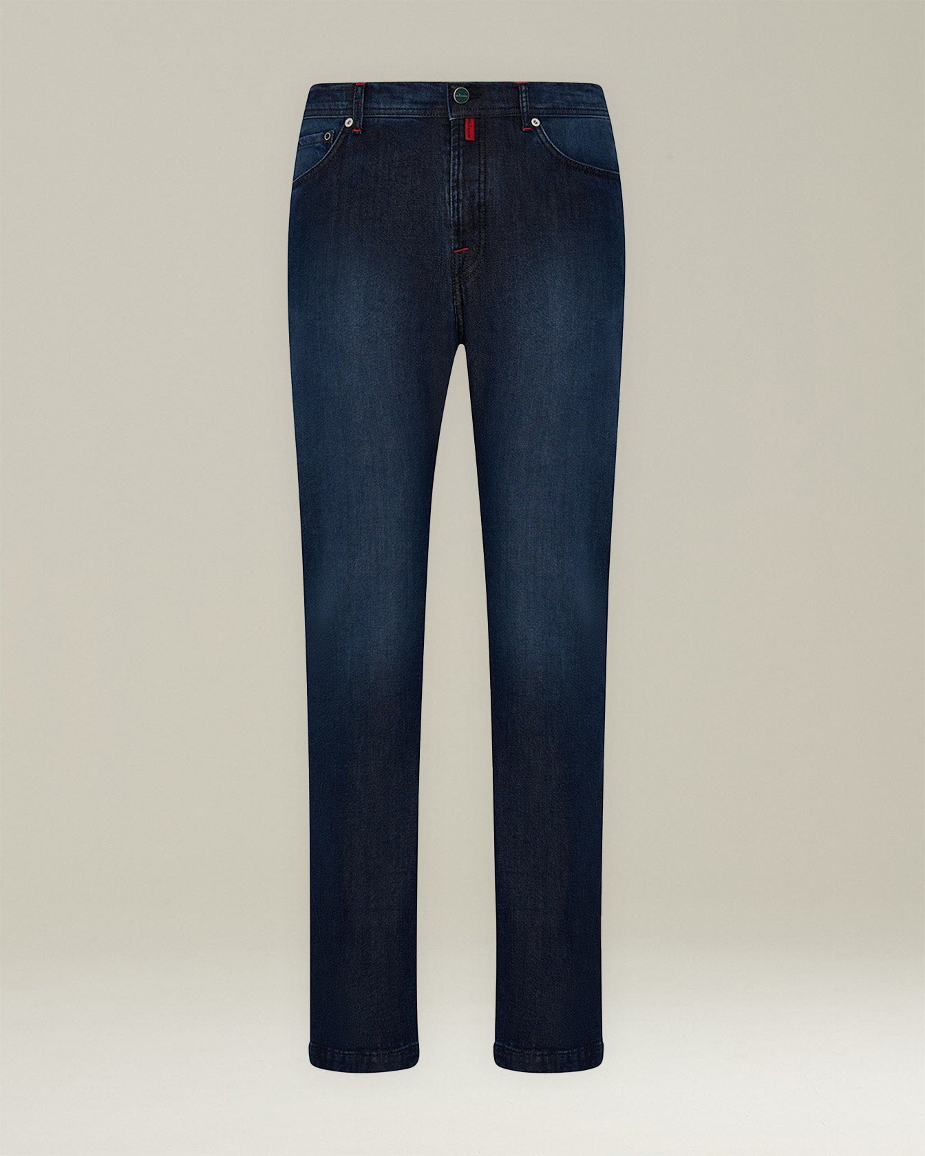 DENIM AND CASHMERE TAILORED JEANS