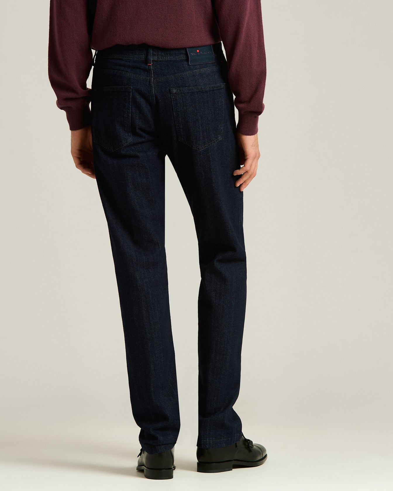 TAILORED 5-POCKET STRETCH COTTON DENIM