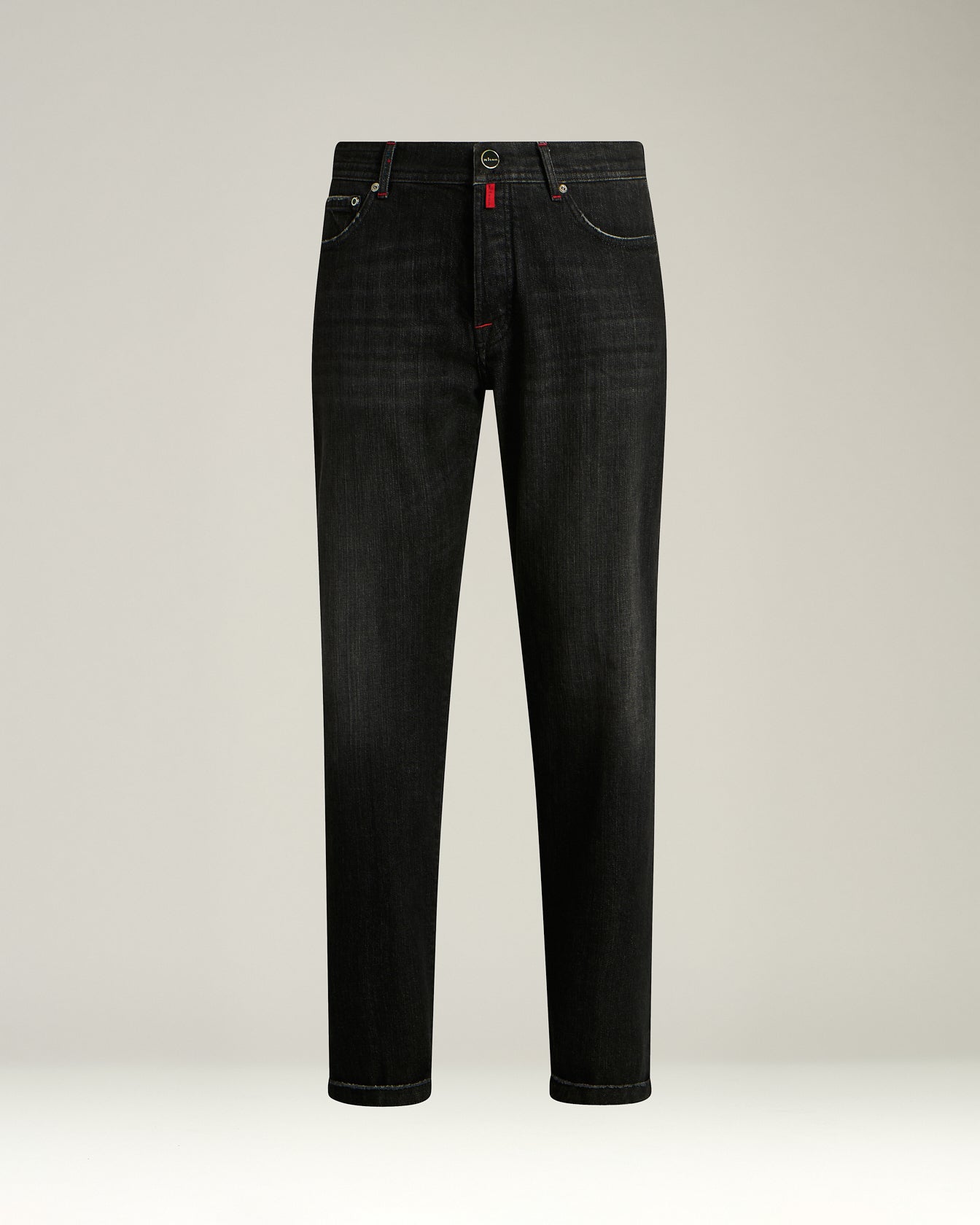 TAILORED 5-POCKET STRETCH COTTON DENIM