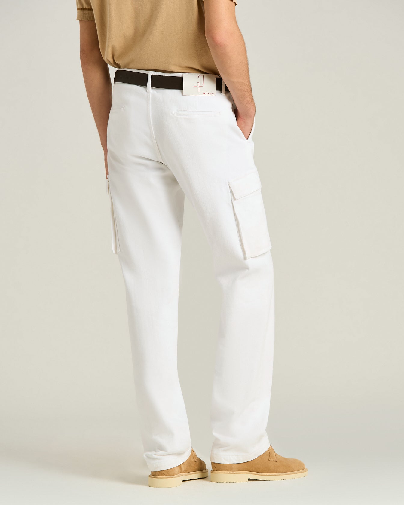 STRETCH COTTON TROUSERS