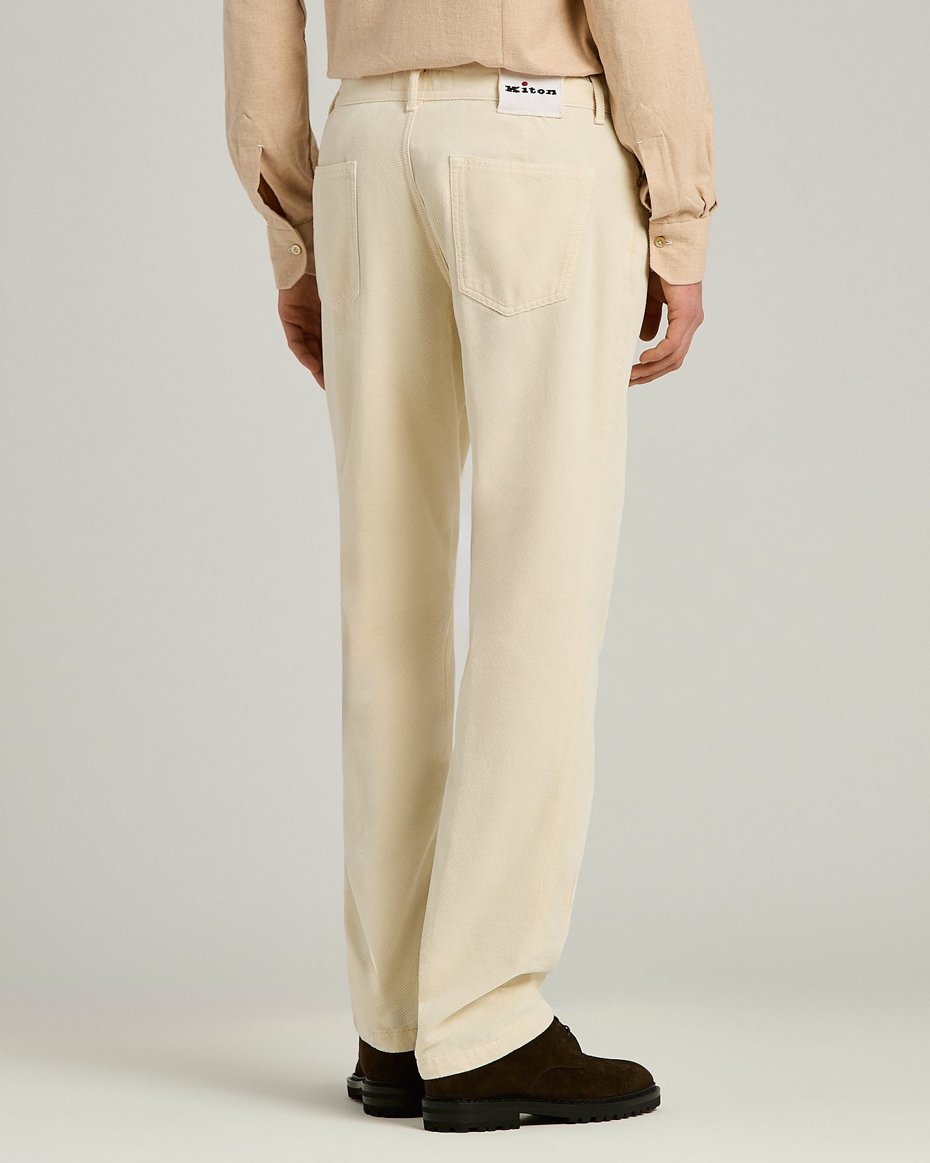 FIVE-POCKET COTTON TROUSERS