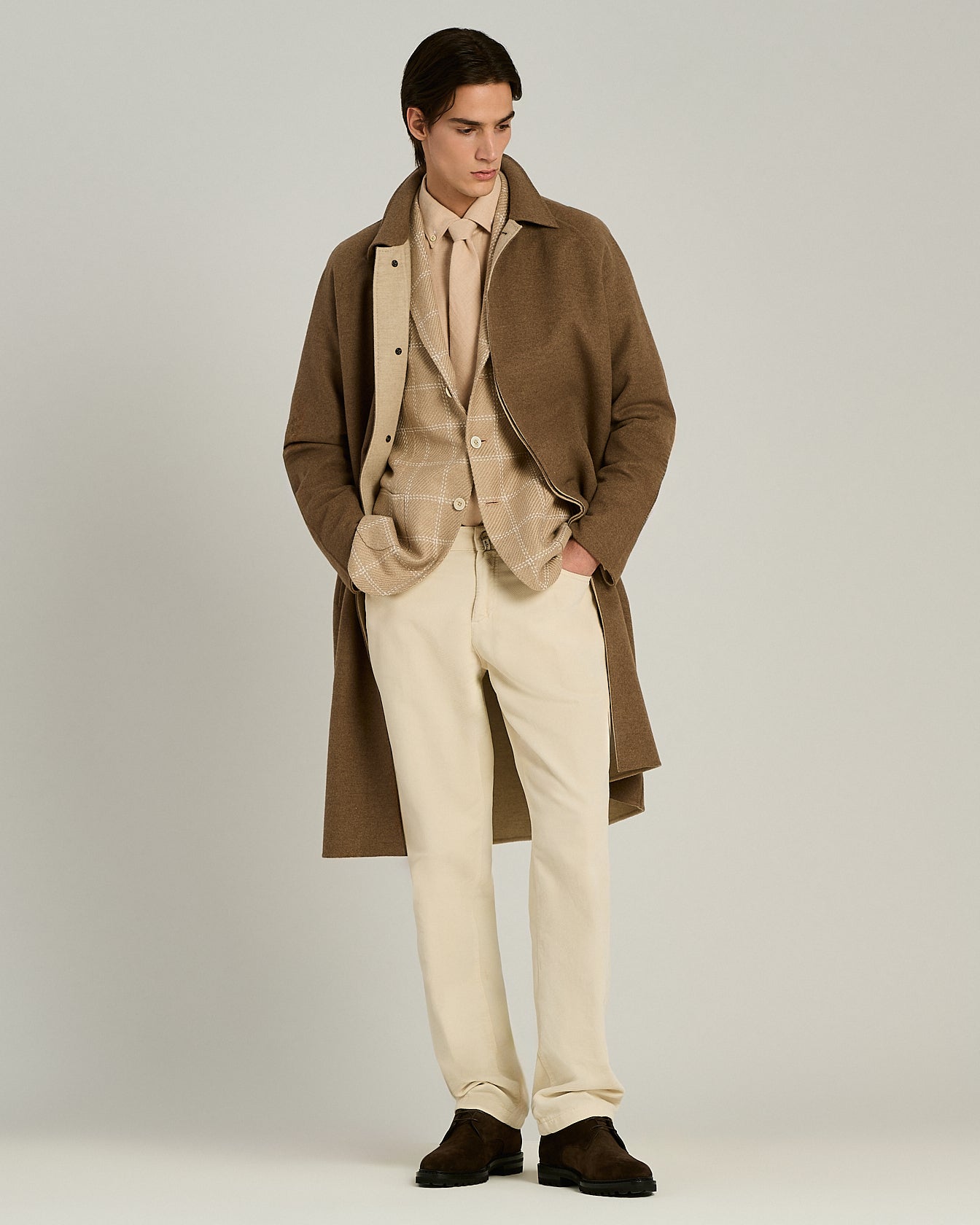 FIVE-POCKET COTTON TROUSERS