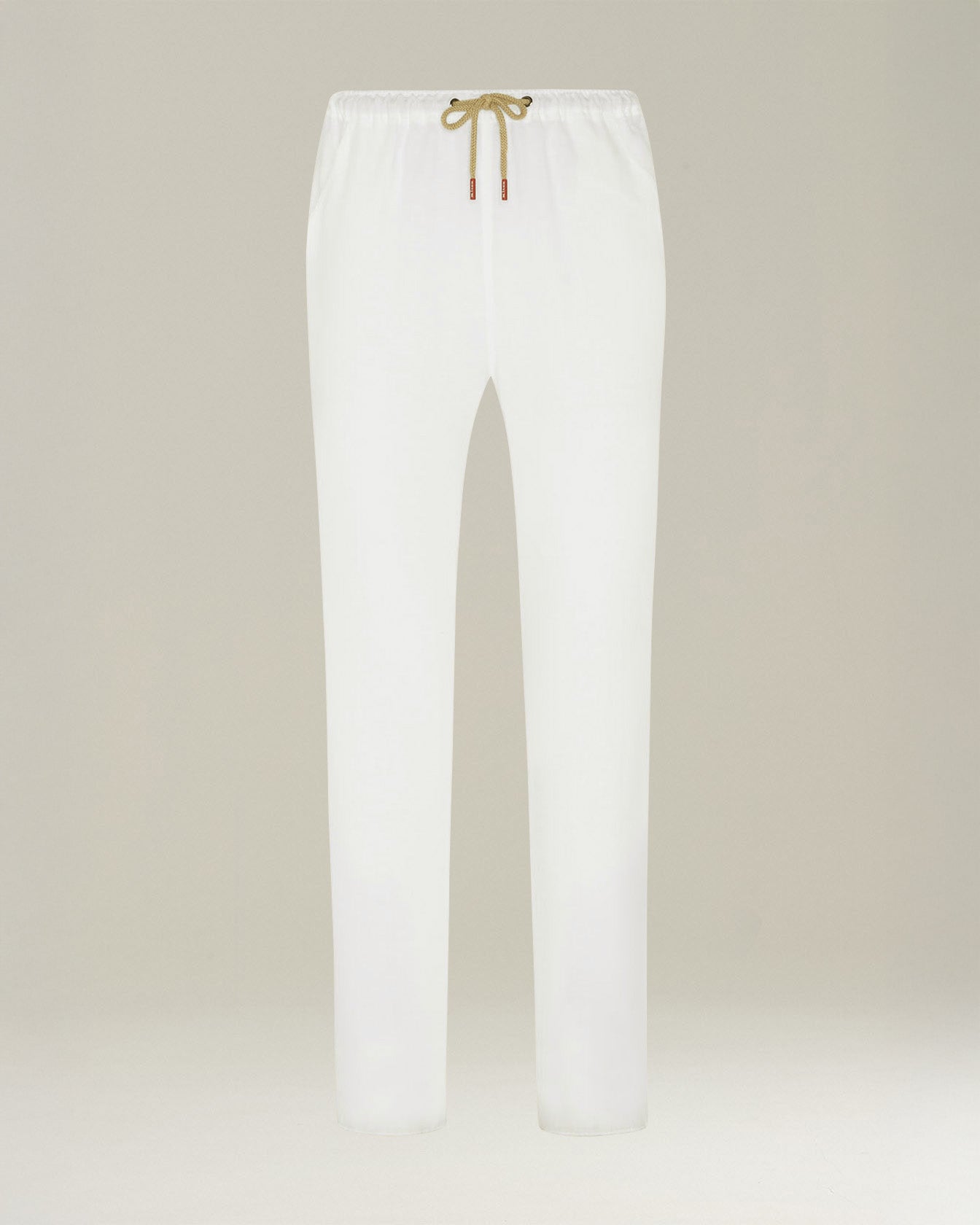 LINEN COMFORT-FIT PULL-ON TROUSERS