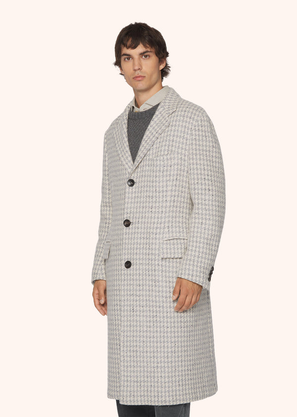 HOUNDSTOOTH CASHMERE BLEND COAT