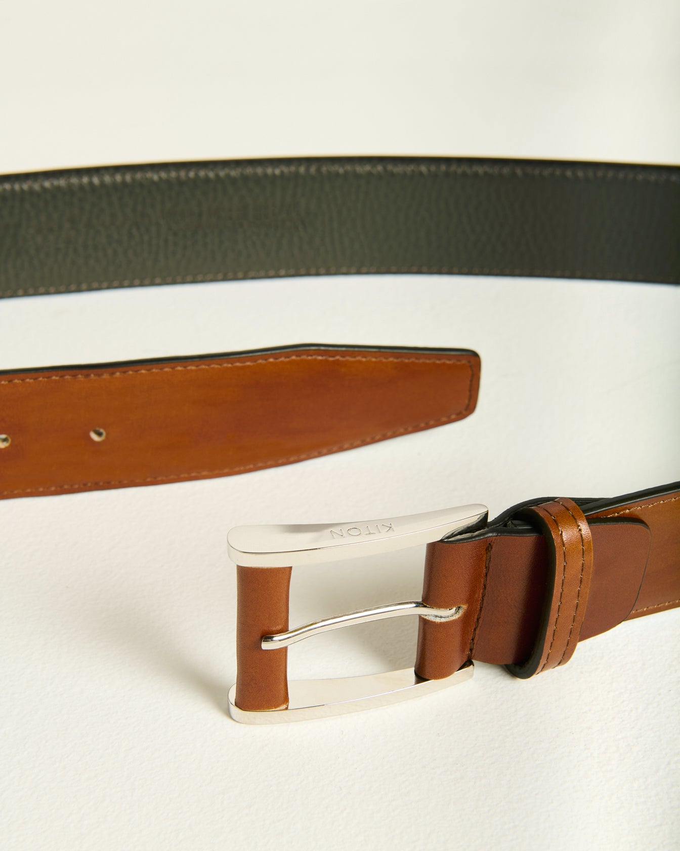 Men's High-Quality Italian's Leather Belts | Kiton