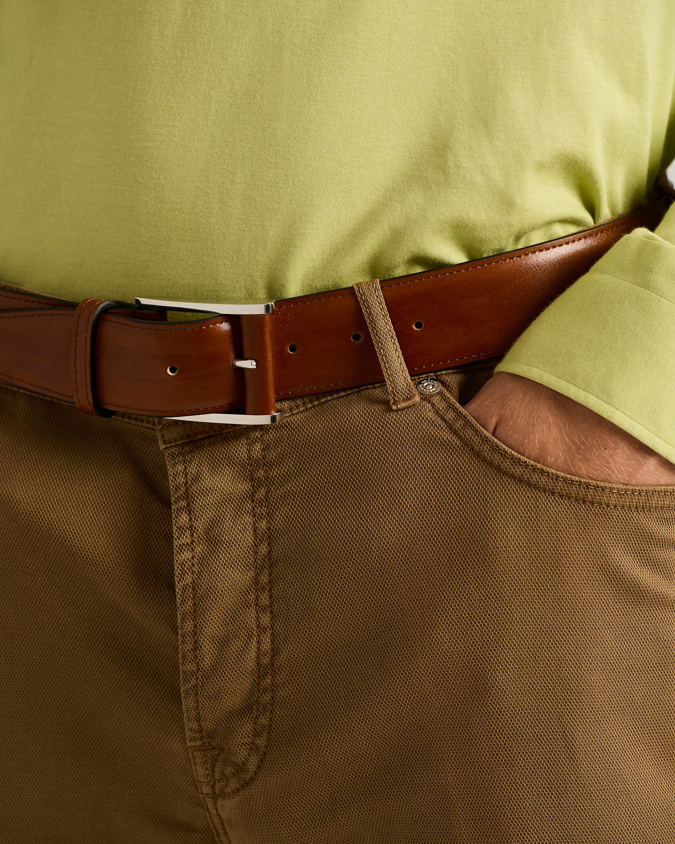 Men's High-Quality Italian's Leather Belts | Kiton