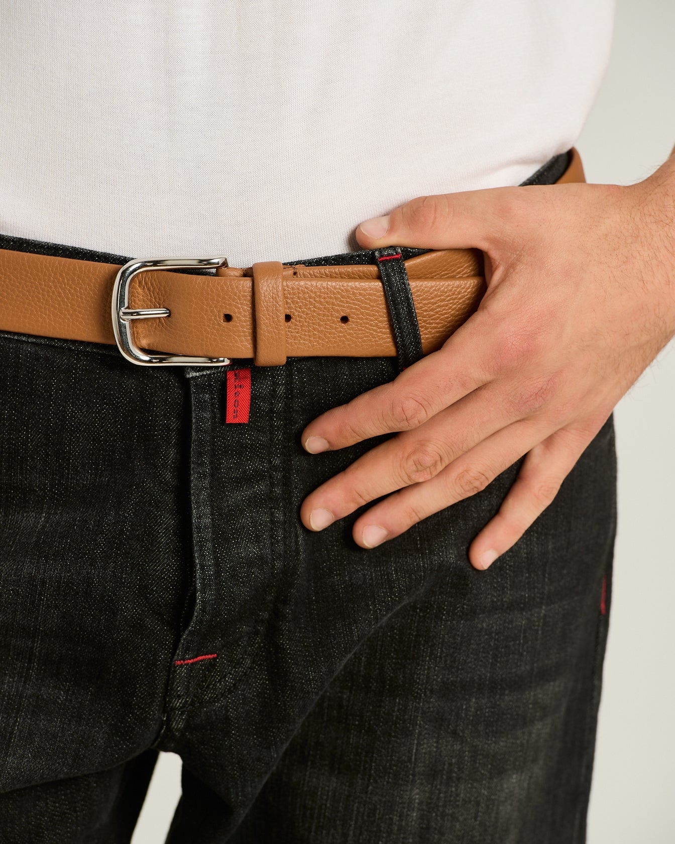 Kiton レザーベルト Men's High-Quality Italian's Leather Belts | Kiton