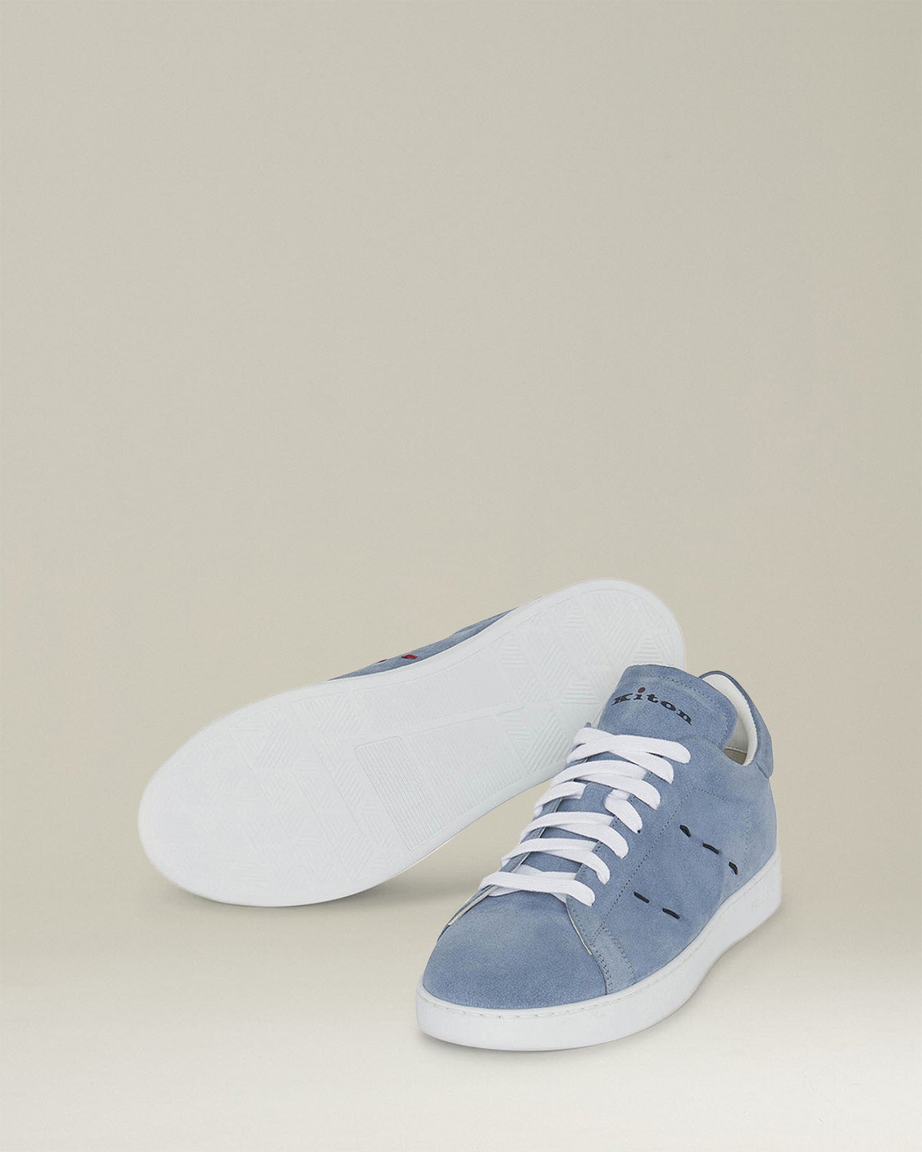 LEATHER ‘STITCHING’ SNEAKERS