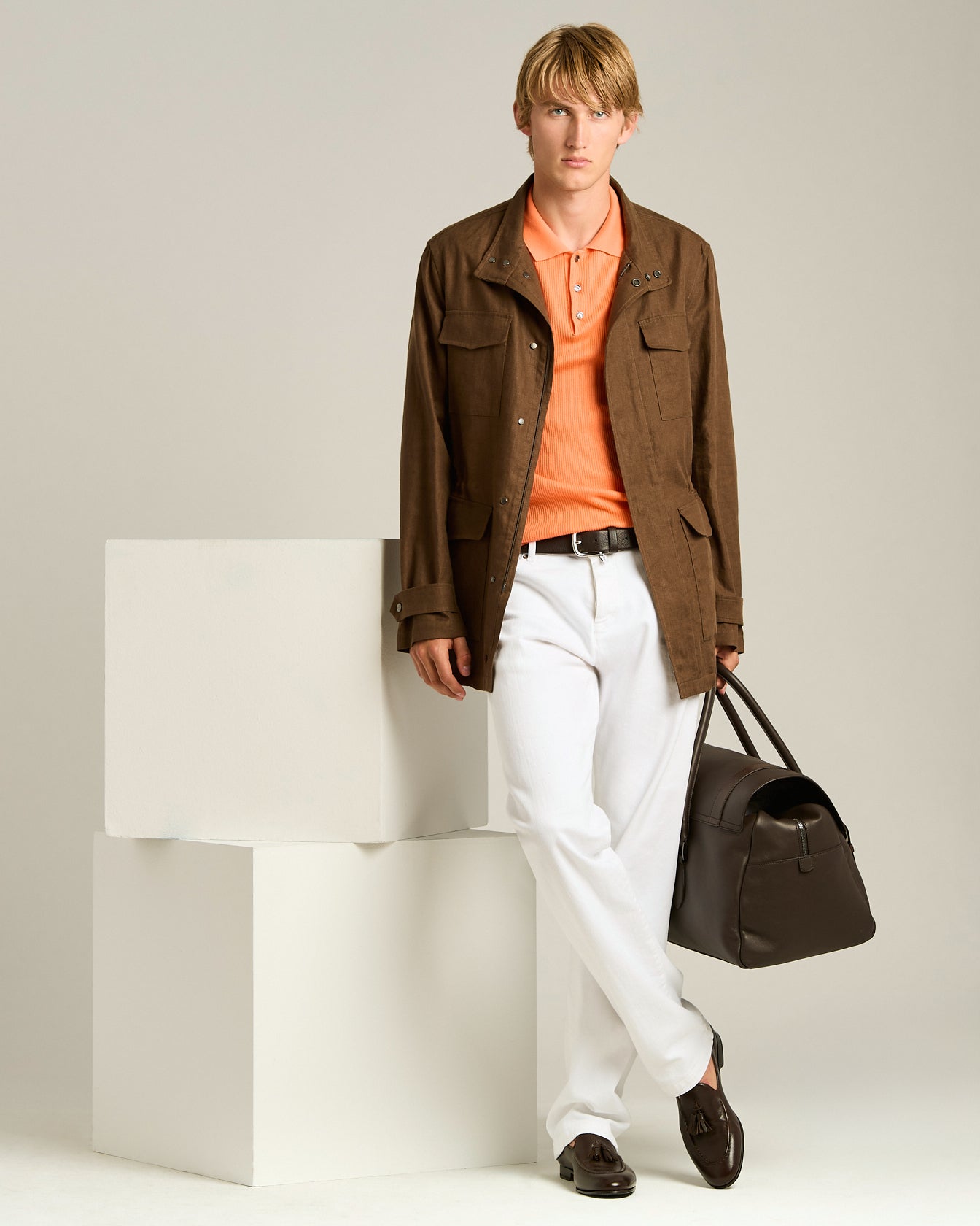 CALFSKIN TASSEL LOAFER