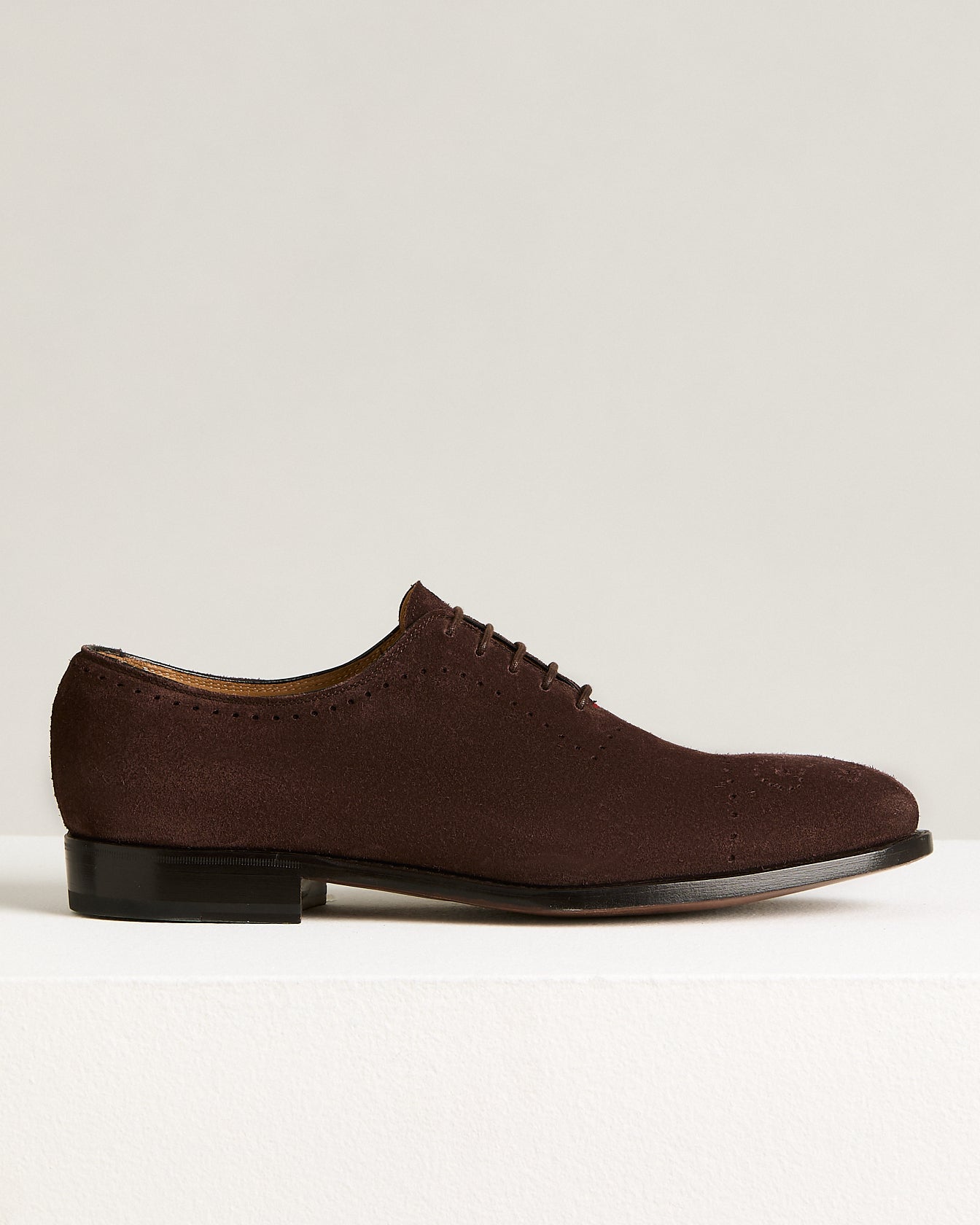 SUEDE CALFSKIN CARAVAGGIO SHOE
