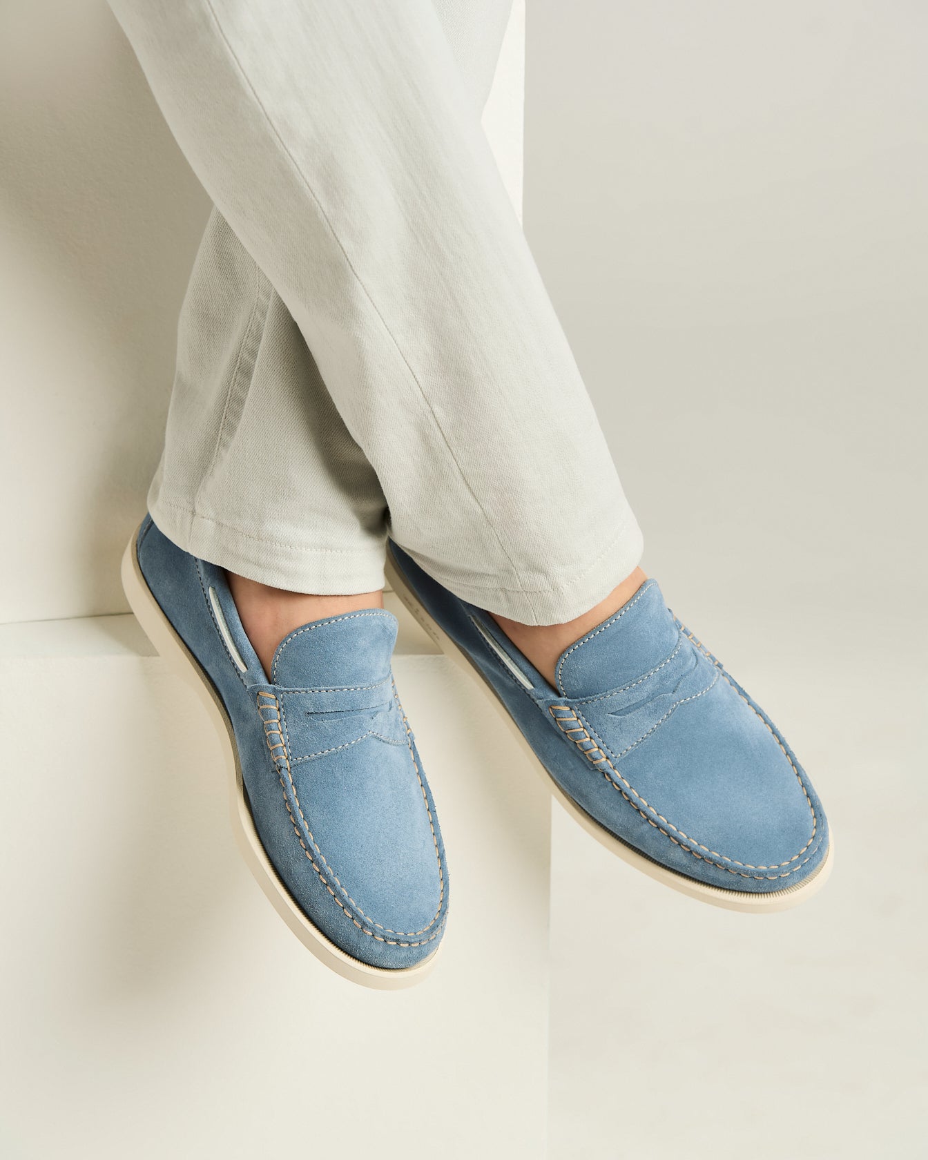 SUEDE LOAFER