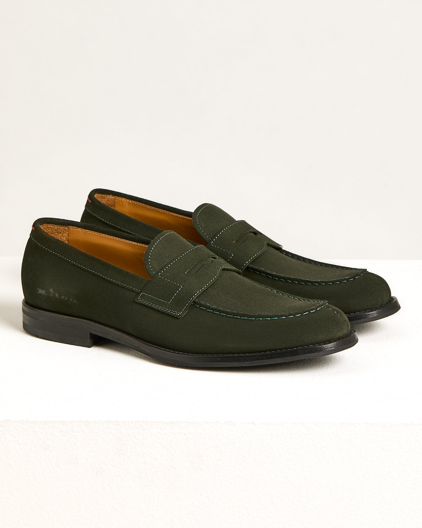 SUEDE CALFSKIN LOAFER