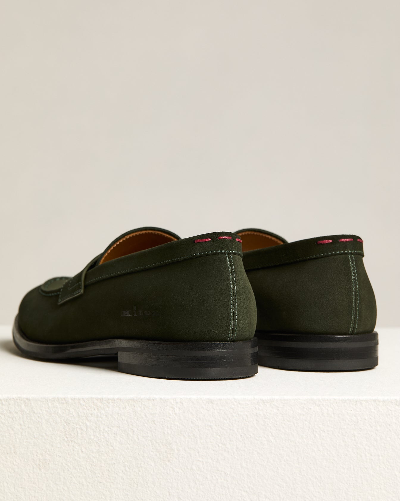 SUEDE CALFSKIN LOAFER