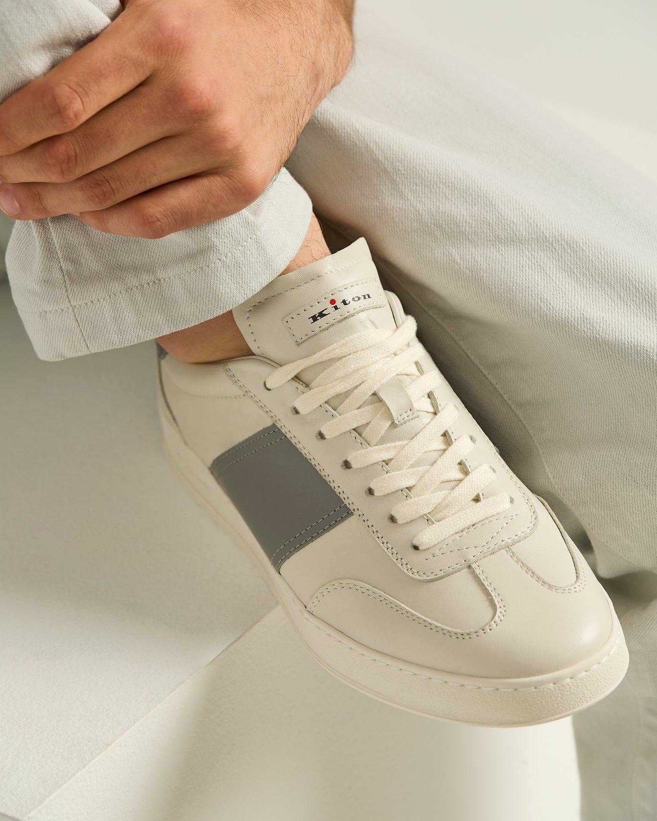 CALFSKIN SNEAKERS