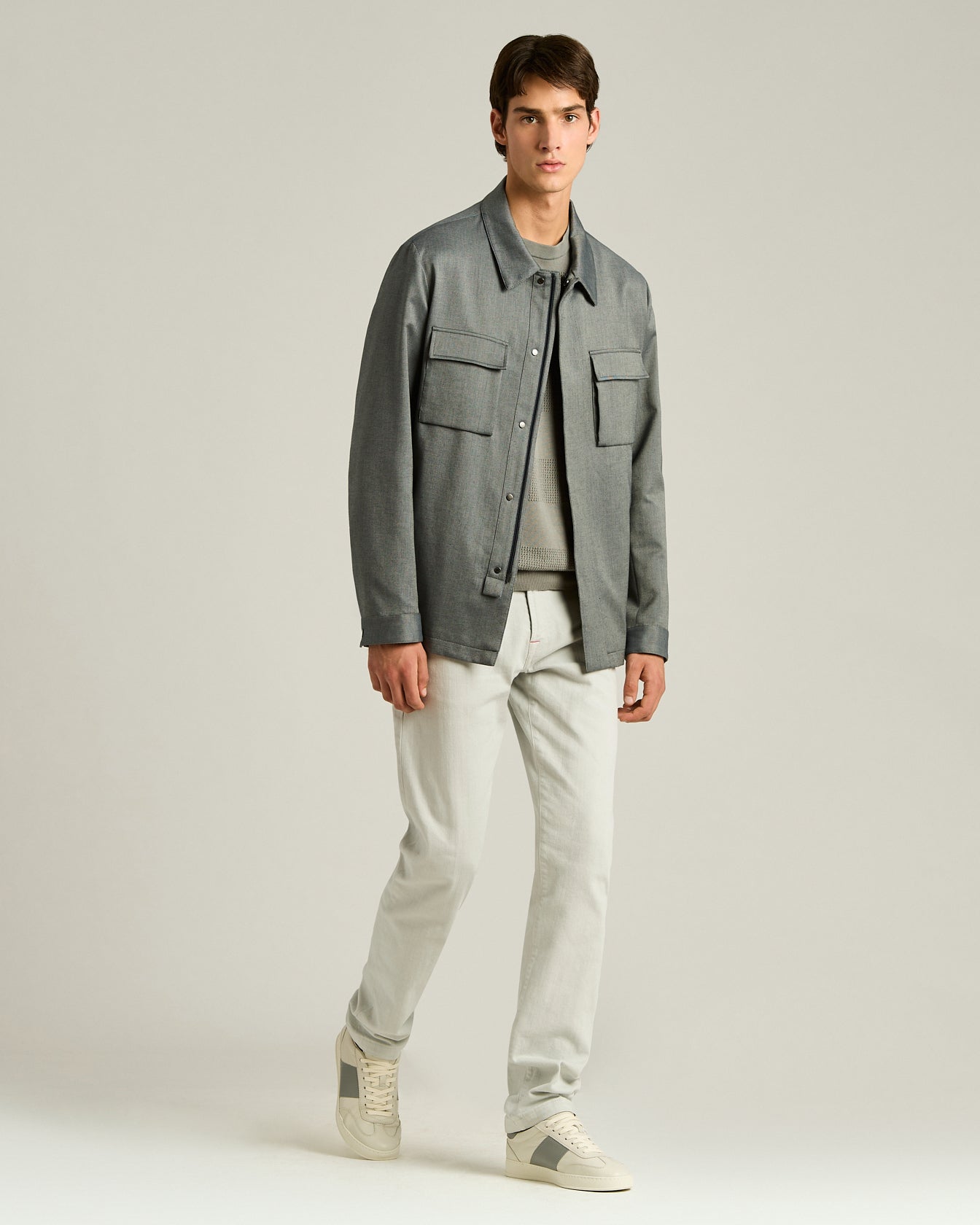 CALFSKIN SNEAKERS